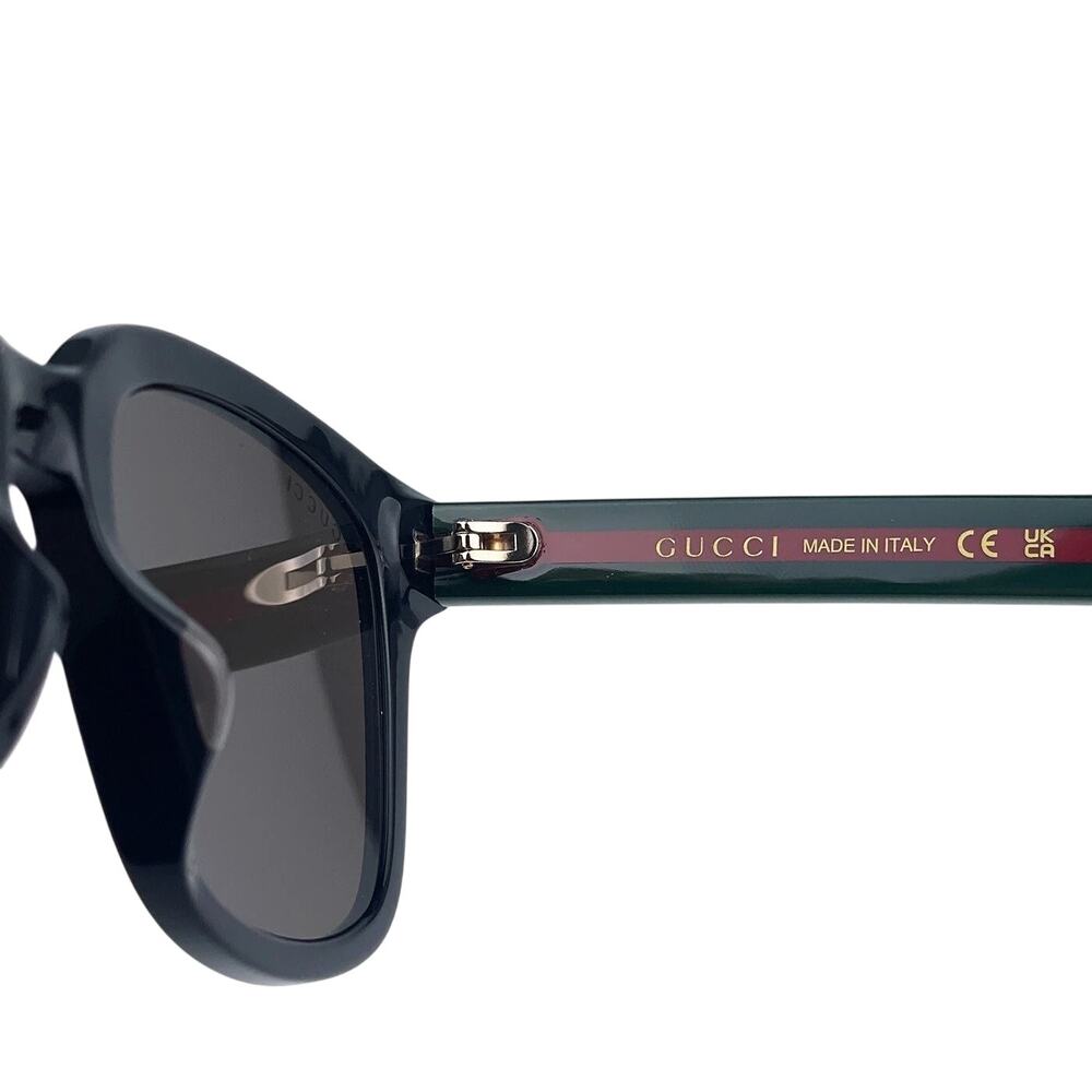 Gucci Black Green Red Sunglasses Acetate GG0847SK - Picture 3 of 7